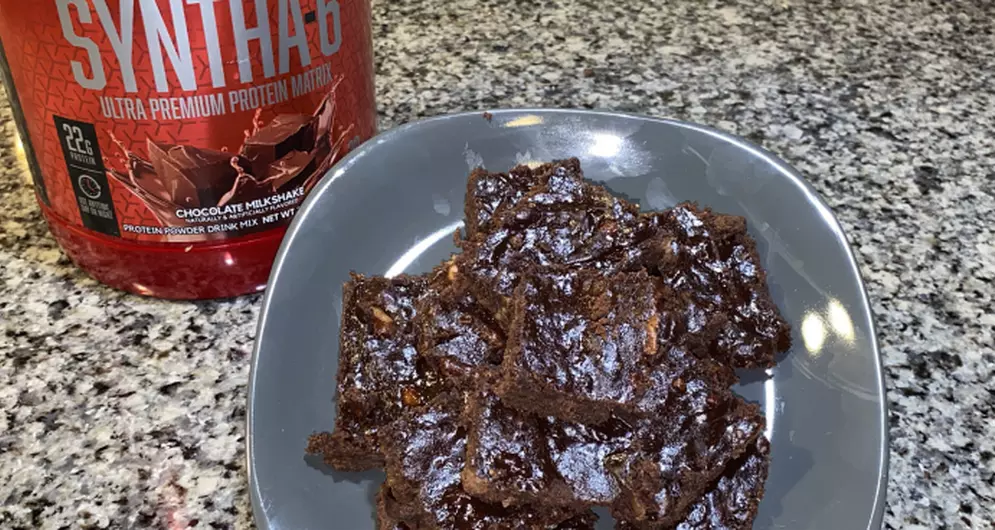 Chocolate Protein Brownies